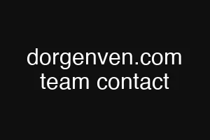 dorgenven.com team contact